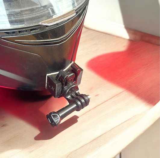 KYT TT Revo / TT Course Helmet Chin Mount by Motovibe