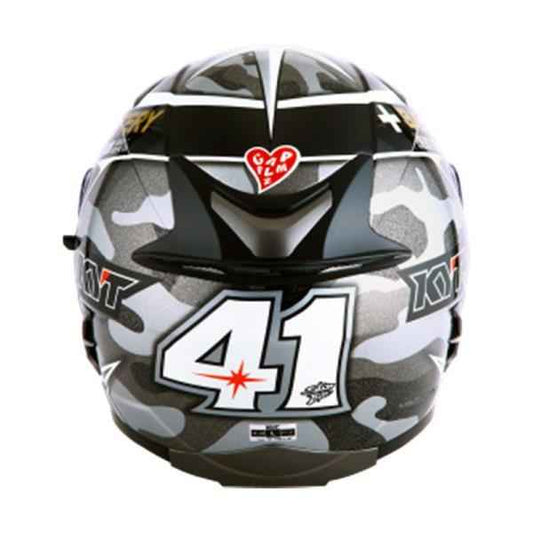 KYT Vendetta 2 Aleix Espargaro Replica Grey Gloss Helmet