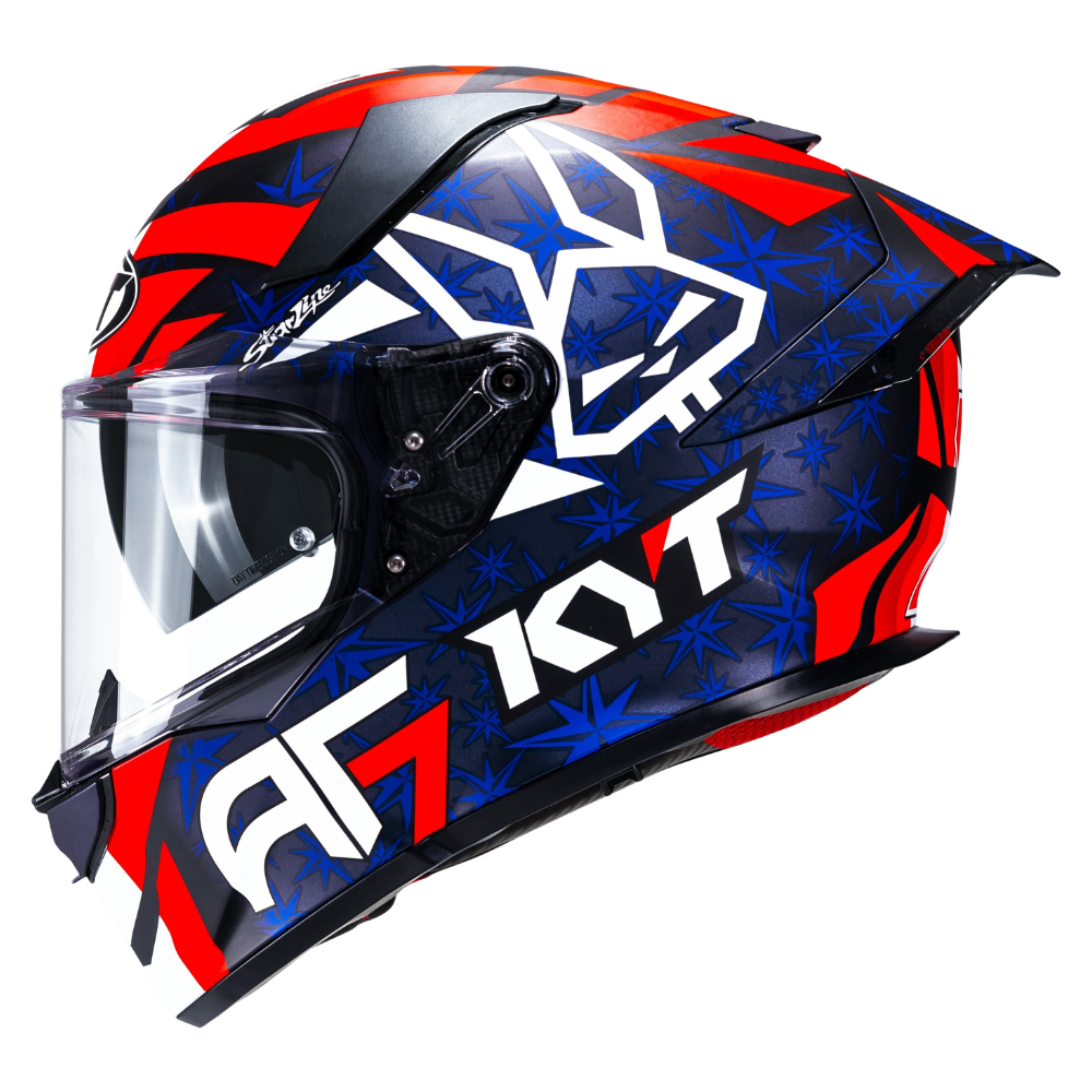 KYT R2R Pro Fernandez 2025 Replica Matt Blue - Helmet