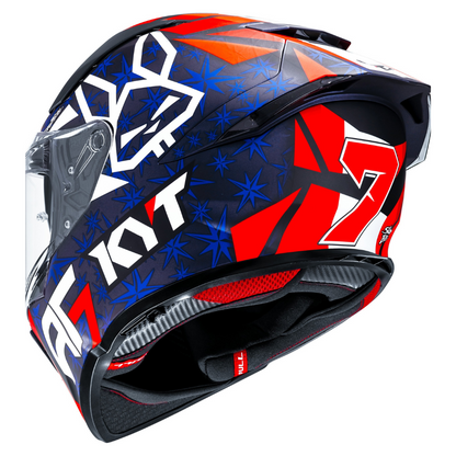KYT R2R Pro Fernandez 2025 Replica Matt Blue - Helmet