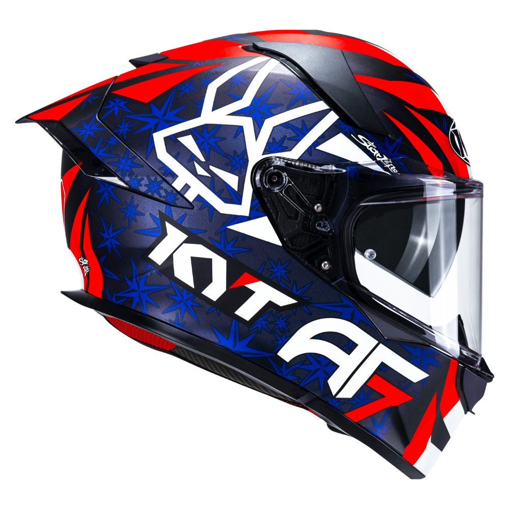 KYT R2R Pro Fernandez 2025 Replica Matt Blue - Helmet