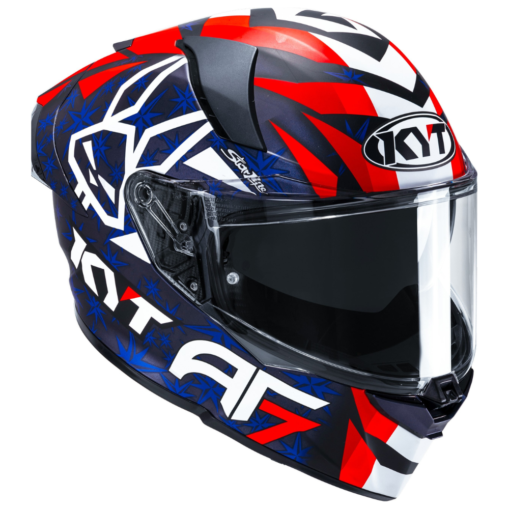 KYT R2R Pro Fernandez 2025 Replica Matt Blue - Helmet