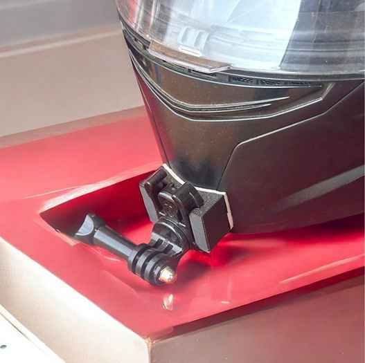 KYT TT Revo / TT Course Helmet Chin Mount by Motovibe