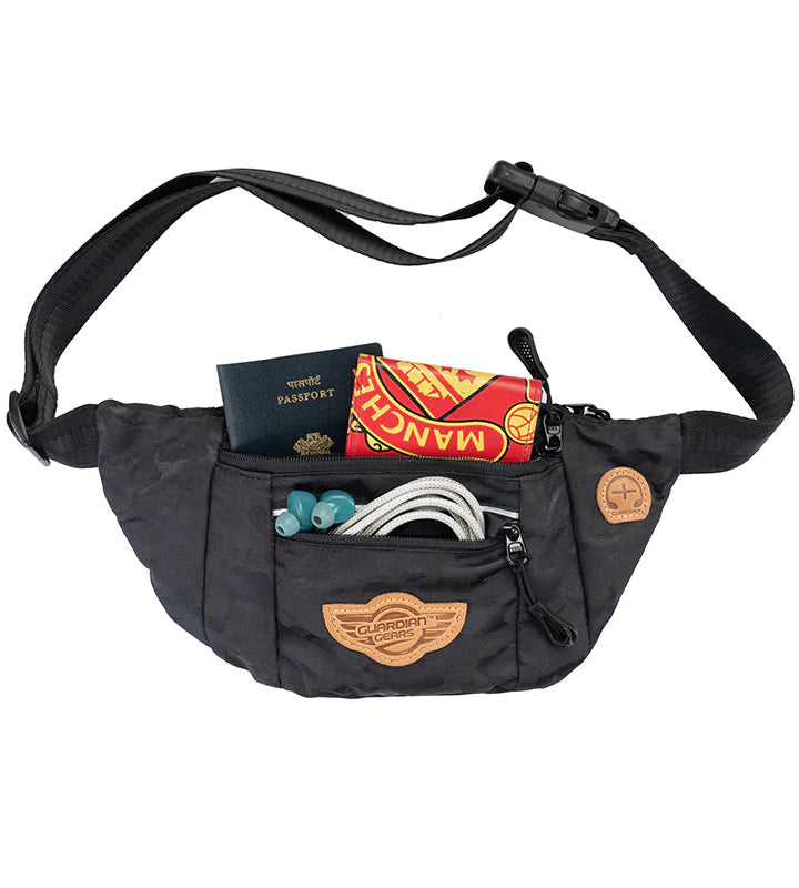 Kato Waist Pouch (Black Camo)