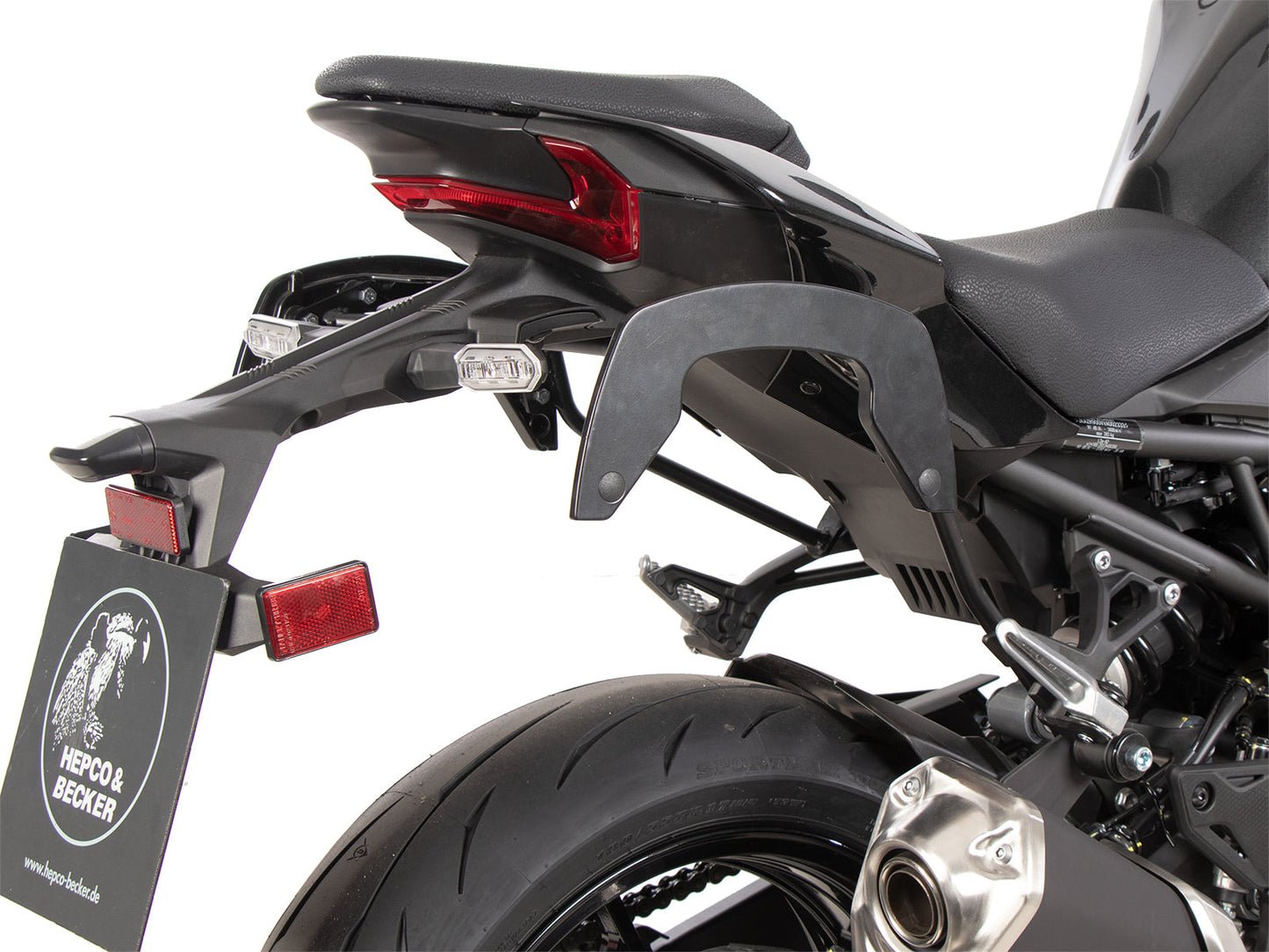 Kawasaki Z 900 / SE Sidecases Carrier - C-Bow - Hepco Becker - 6302553 00 01