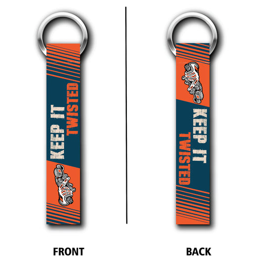 Keep it Twisted KeyTag - Wander Looms - Riders Junction