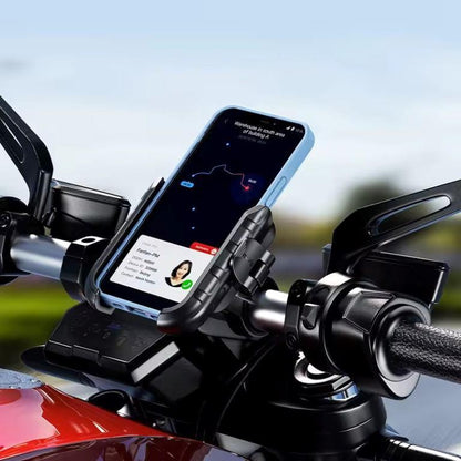 Kewig Anti-vibration Damper Motorcycle Phone Holder (Without Charger) (M8SP-J)