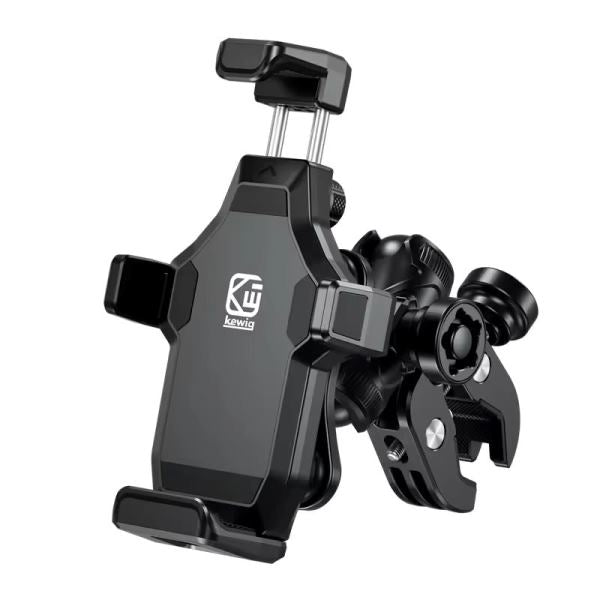 Kewig Motorcycle Mobile phone holder Fit the bar (M25-8)-Black