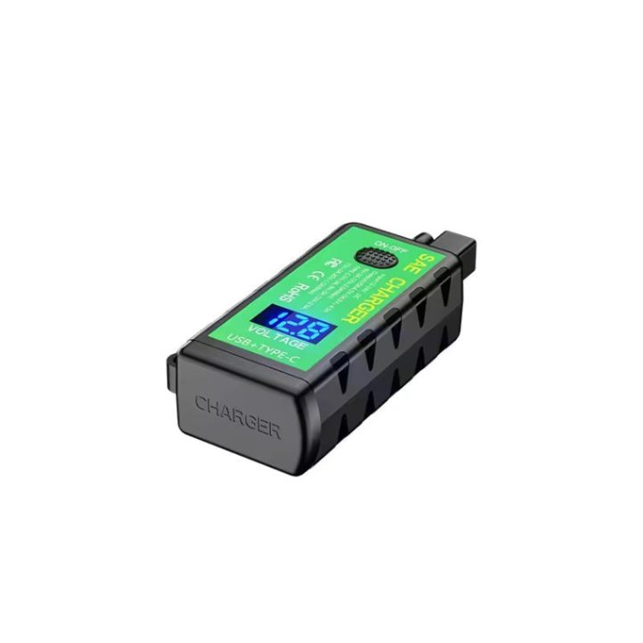 Kewig Waterproof Motorcycle Handlebar Charger Adapter Dual USB QC 3.0 With Switch Input voltage dc12-24v (C Charger) (M2-C)