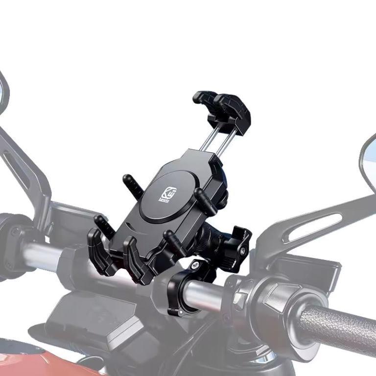 Kewig dual port Charging Waterproof Motorcycle Mobile Phone Holder (Without Charger) (M25-1)