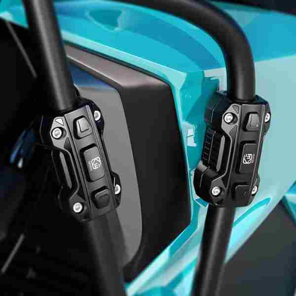 Kewig Motorcycle Bar Guard Bumper Cover (Black)