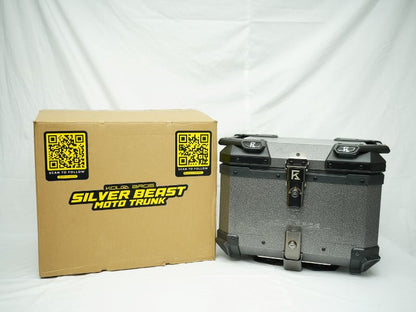 Kolga Bros Silver Beast Moto Trunk - KBMT-04