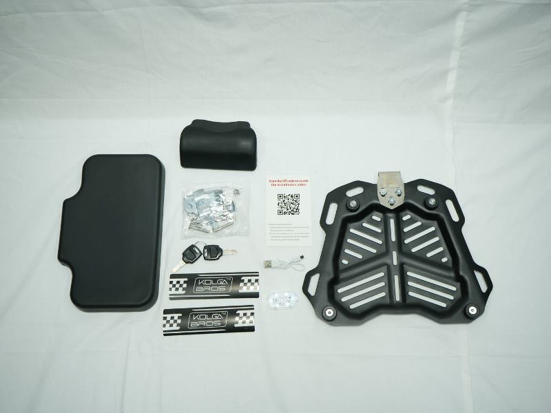 Kolga Bros Silver Beast Moto Trunk - KBMT-04