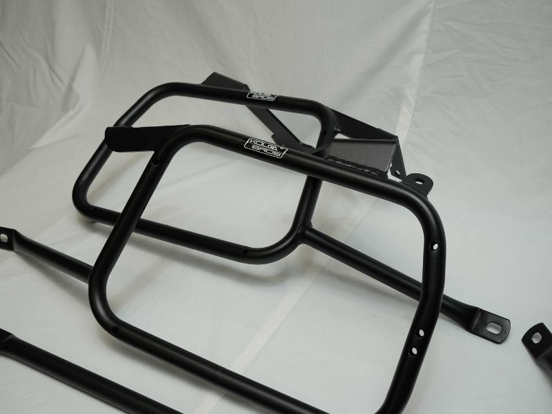 Kolga Bros Tail Rack + Side Frame for Honda CB500/NX500 – Black