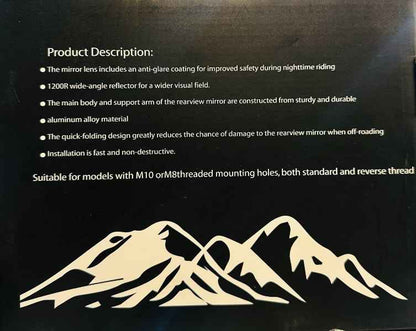 Kolga Bros Adventure Pro Mirrors (KBMM-02)