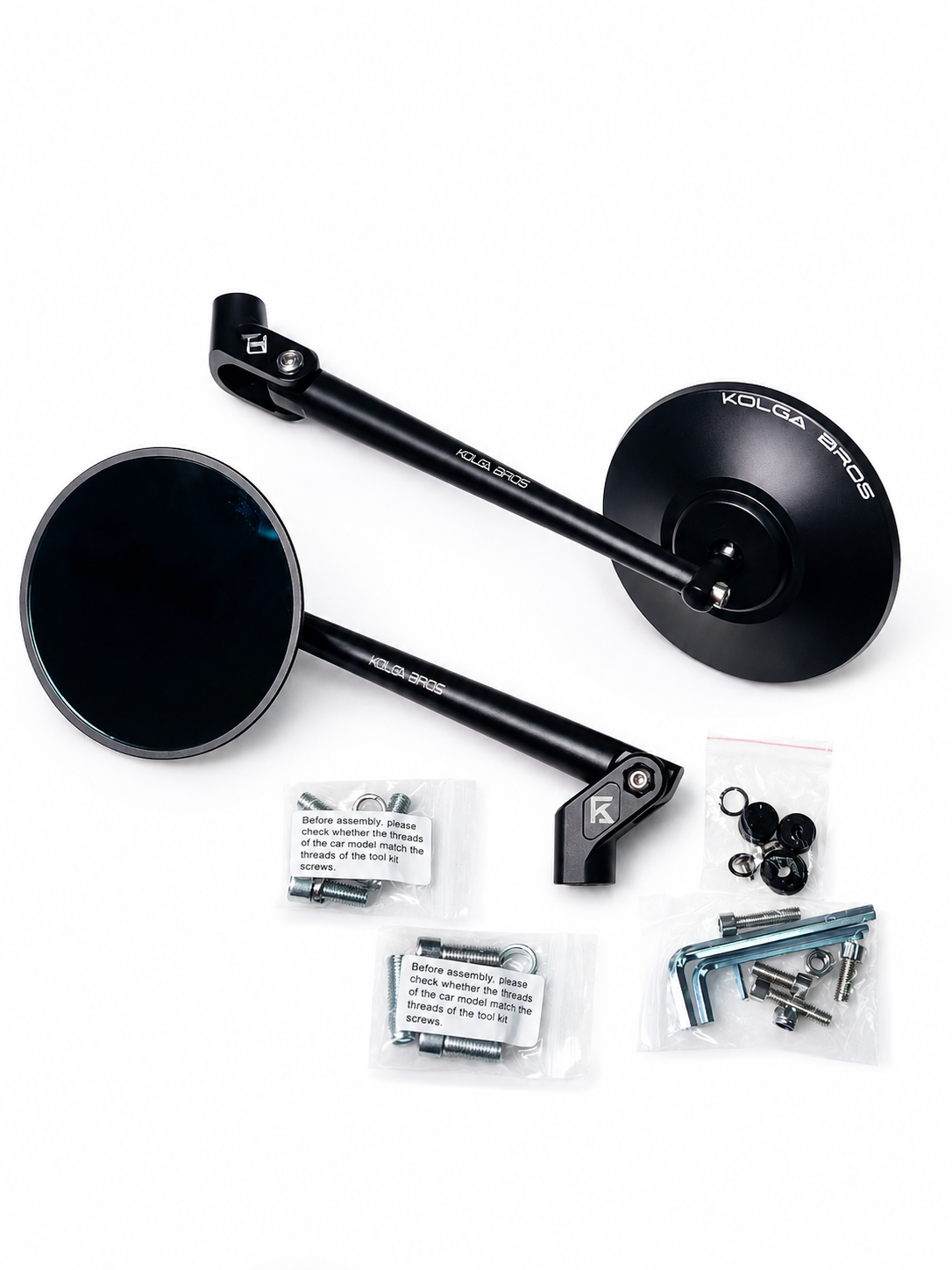 Kolga Bros Adventure Pro O Mirrors (KBMM-04)