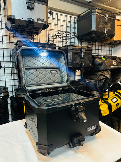 Kolga Bros Black Beast Moto Trunk Wth New Terra Lock - KBMT-03