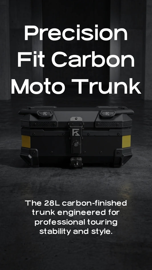 Kolga Bros Carbon Moto Trunk (28L)-KBMT-05-28