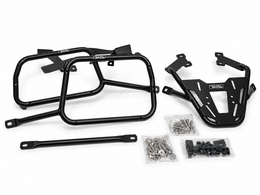 Kolga Bros Tail Rack + Side Frame for Honda CB500NX500 – (KBSS&TL-NX500-BLACK)