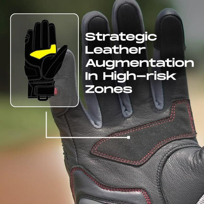 Korda Adventure Riding Gloves - Fluorescent Yellow - Riders Junction