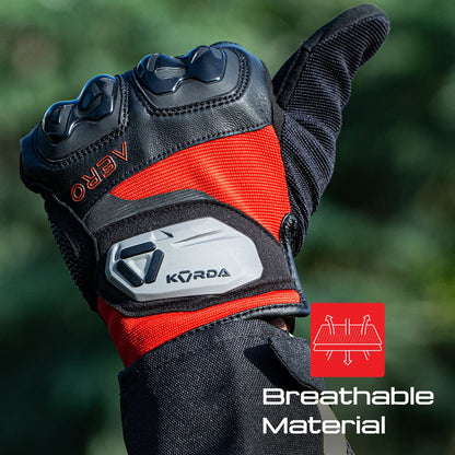 Korda Aero Red Riding Gloves