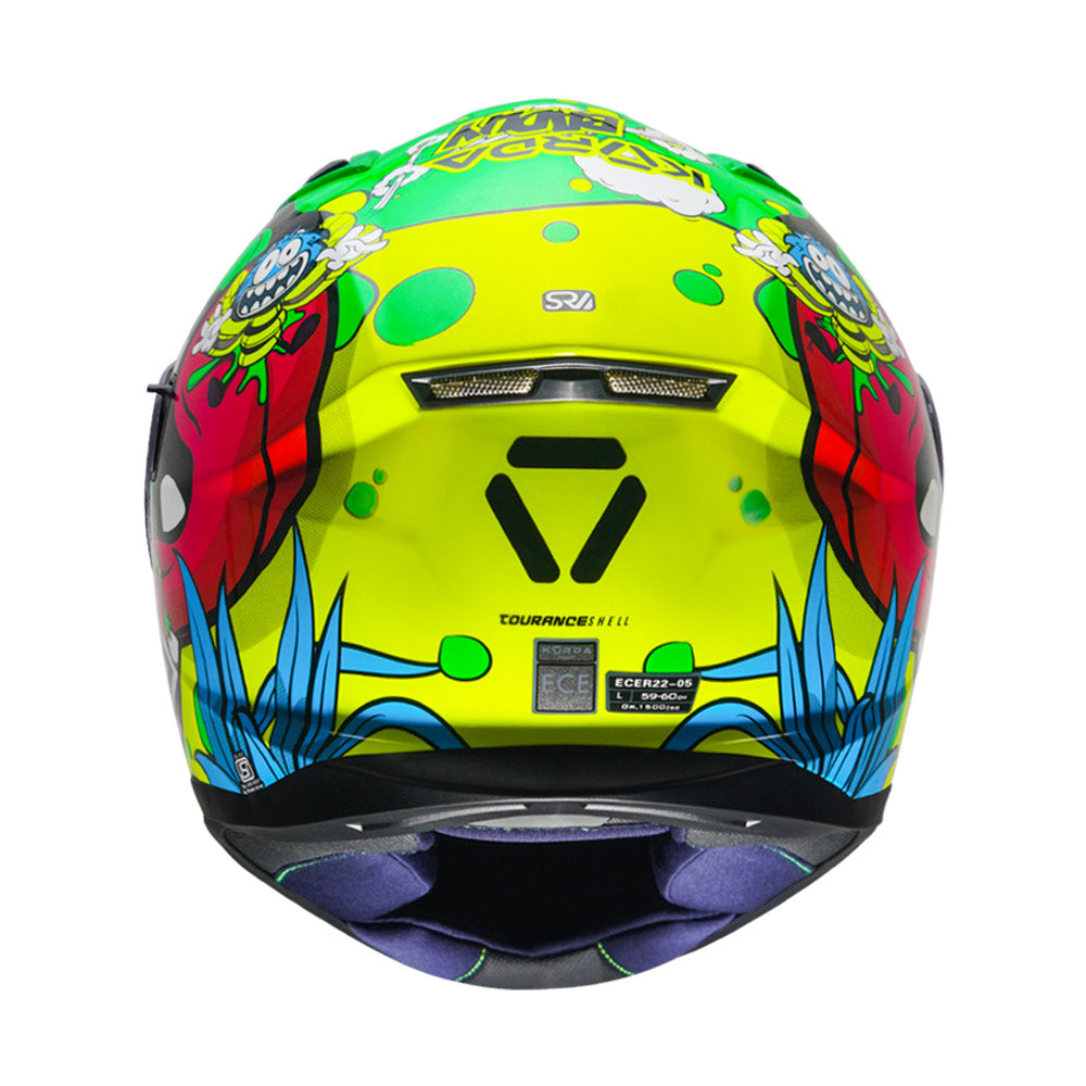 Korda Tourance Baduy Helmet - Green - Riders Junction