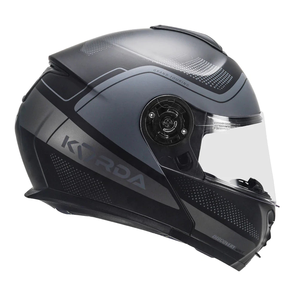 Korda Discovery Wave Modular Helmet - Matt Grey
