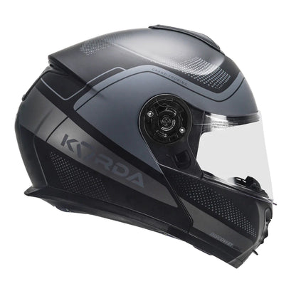 Korda Discovery Wave Modular Helmet - Matt Grey