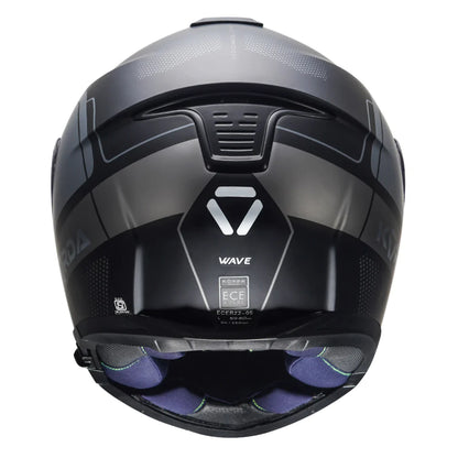 Korda Discovery Wave Modular Helmet - Matt Grey