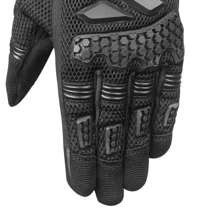 Korda Flite Short Cuff Riding Gloves - Black