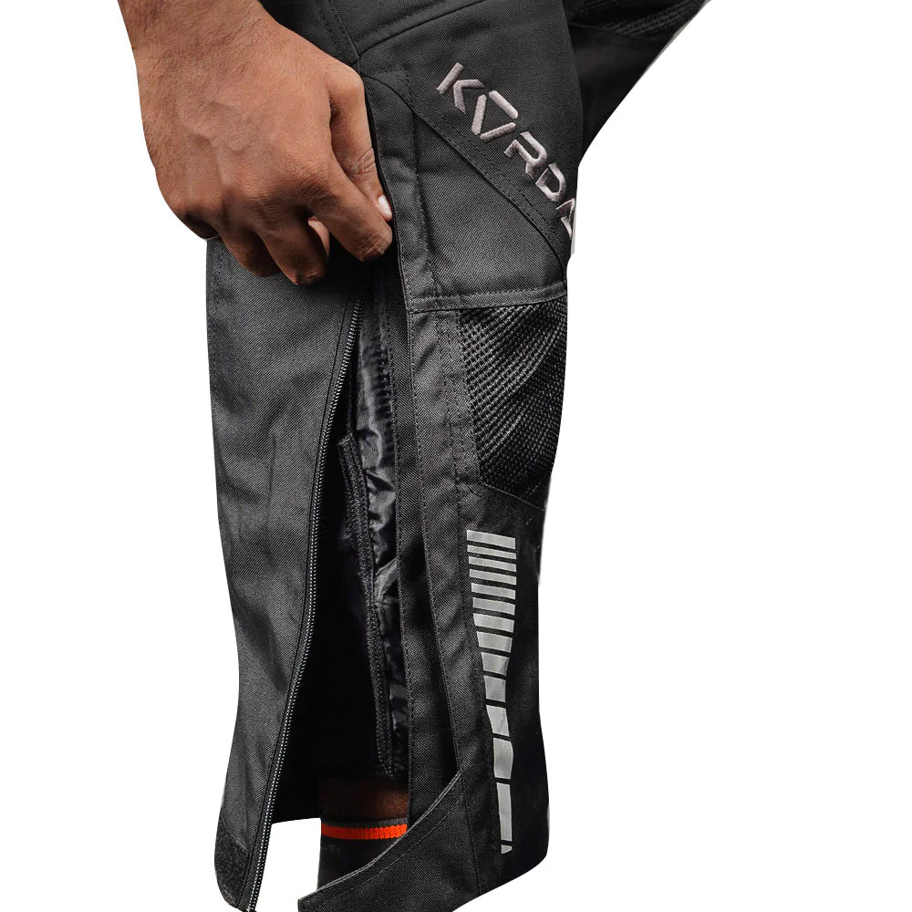 Korda Fury Black Riding Pant - Comfortable + Heavy Duty
