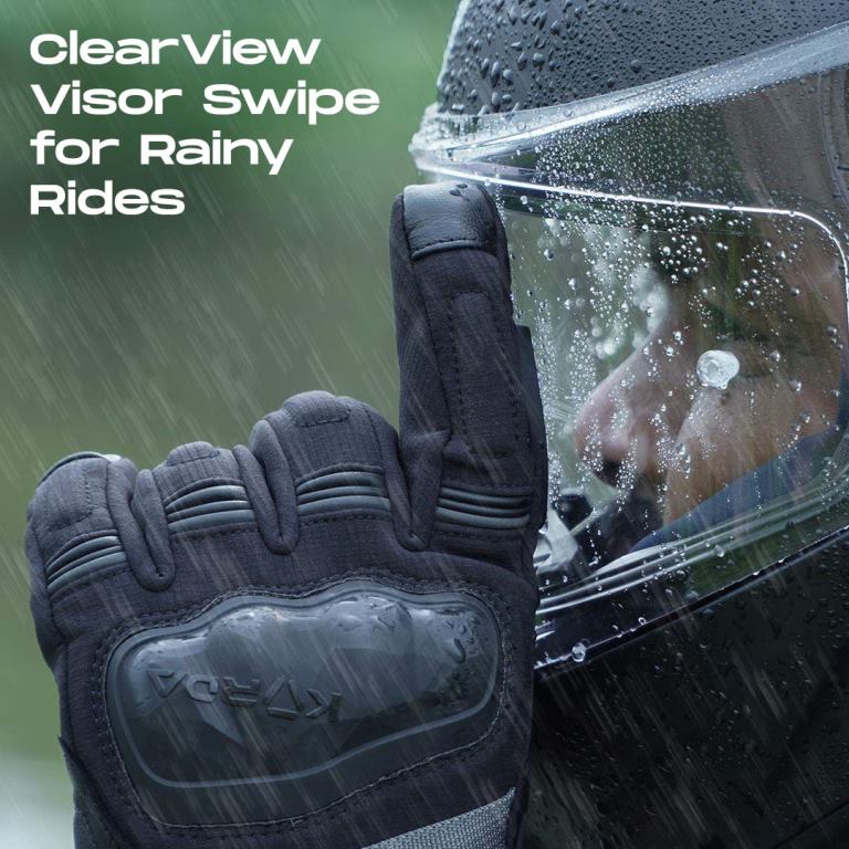 Korda Splash Waterproof Riding Gloves - Black - Riders Junction