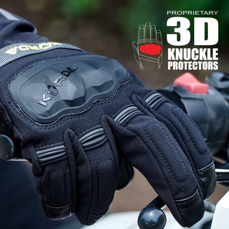 Korda Splash Waterproof Riding Gloves - Black - Riders Junction