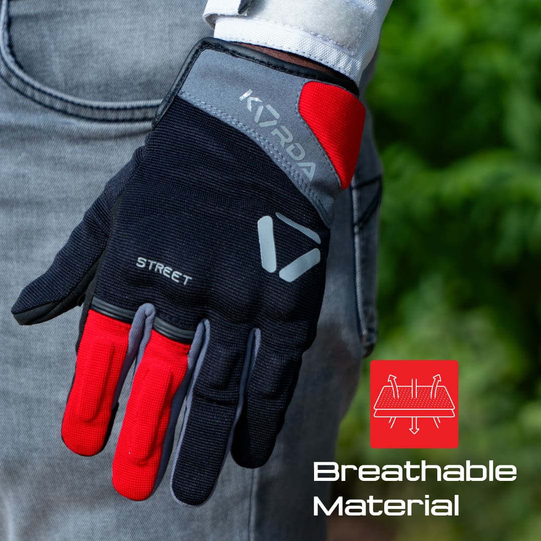 Korda Street 2.0 Red Riding Gloves