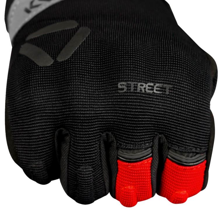 Korda Street 2.0 SF Riding Gloves - Red - Riders Junction