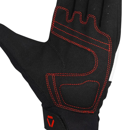 Korda Street Short Cuff Riding Gloves - Red