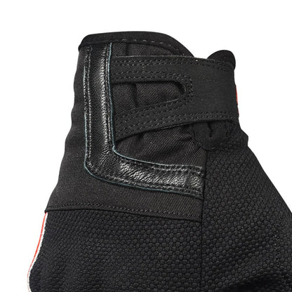 Korda Street Short Cuff Riding Gloves - Red