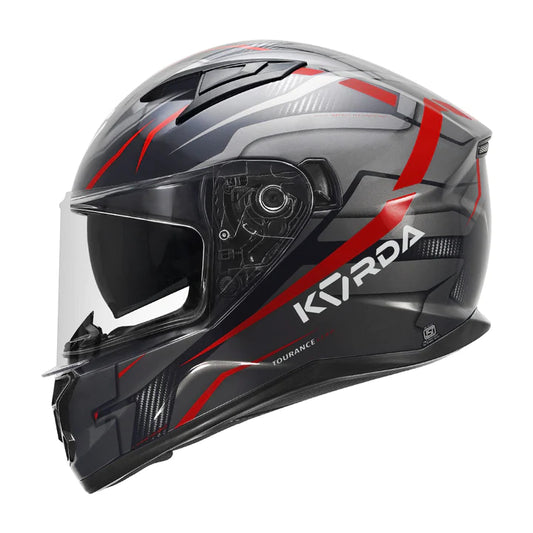 Korda Tourance Lead Helmet - Red - Riders Junction