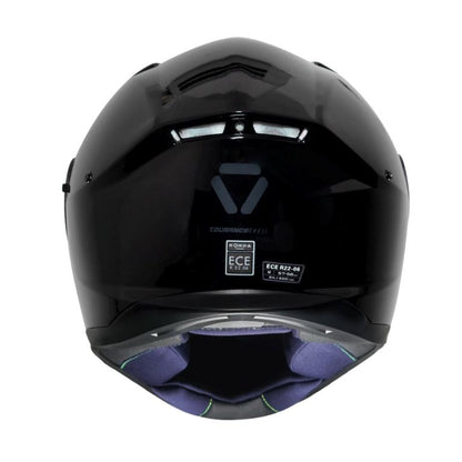 Korda Tourance Solid Black Helmet - Riders Junction