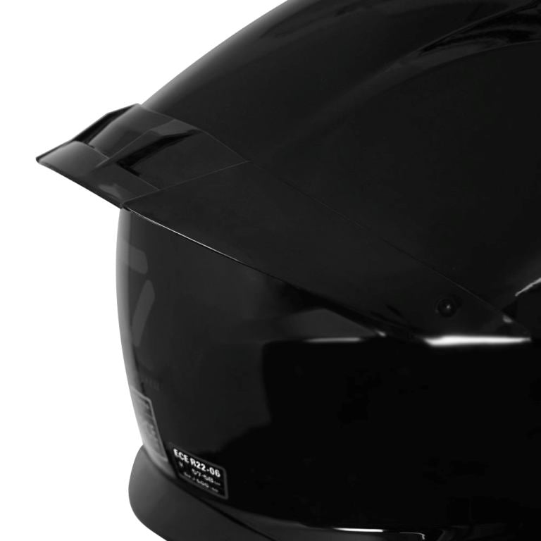 Korda Tourance Solid Black Helmet - Riders Junction