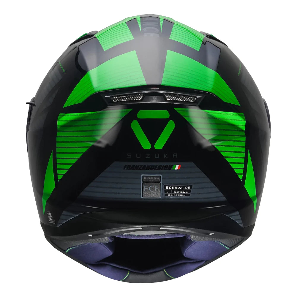Korda Tourance Suzuka Helmet - Green