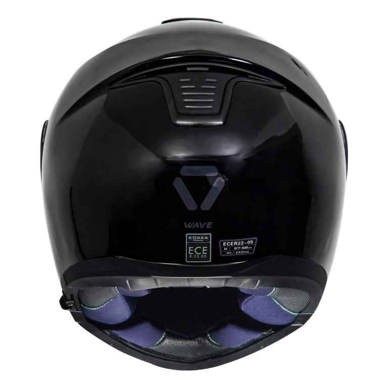 Korda Discovery Solid Black Modular Helmet - Riders Junction