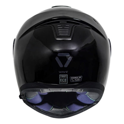 Korda Discovery Solid Black Modular Helmet - Riders Junction