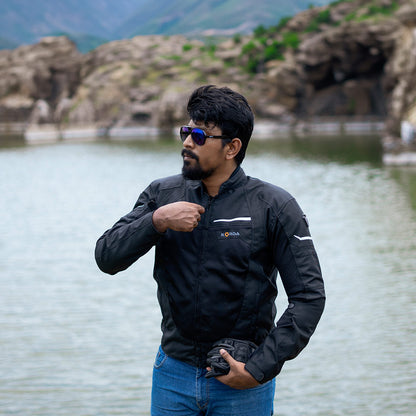 Korda Edge 2.0 Riding Jacket - Black & Green