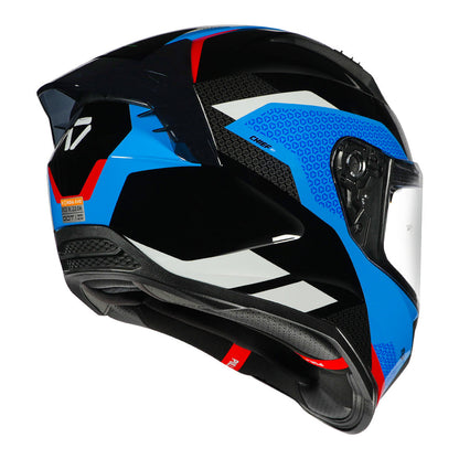 Korda Evo Chief Gloss Black/Blue Full Face - Helmet