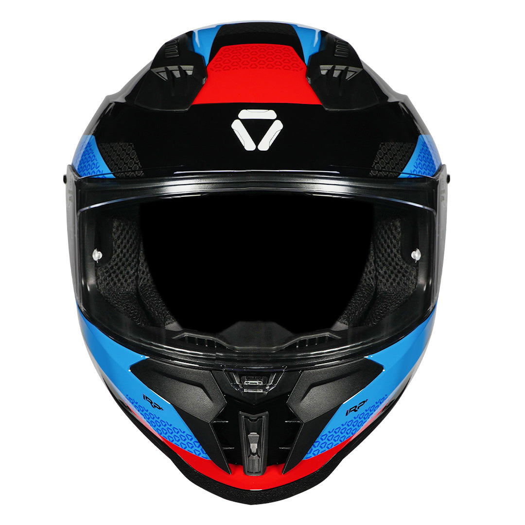 Korda Evo Chief Gloss Black/Blue Full Face - Helmet
