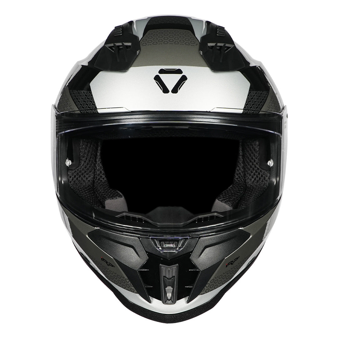 Korda Evo Chief Gloss Black/Grey Full Face - Helmet