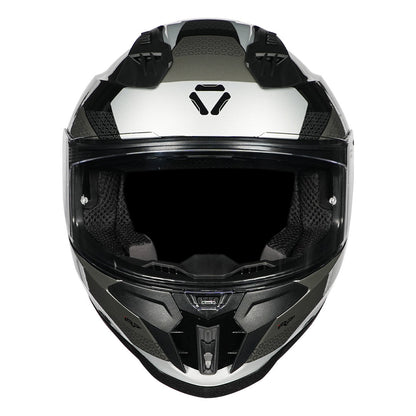 Korda Evo Chief Gloss Black/Grey Full Face - Helmet