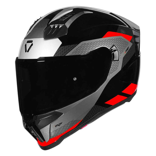 Korda Evo Chief Gloss Black/Red Full Face - Helmet