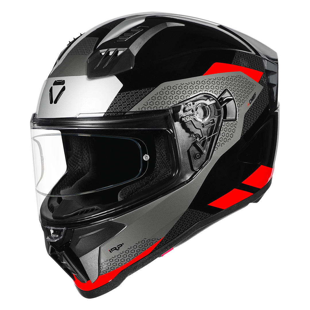 Korda Evo Chief Gloss BlackRed Full Face - Helmet
